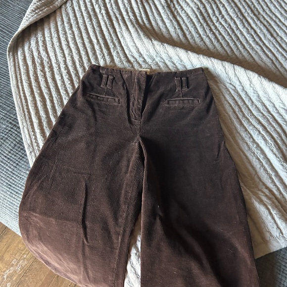 Cartonnier brown corduroy cutoff high rise size 0. - Picture 7 of 8
